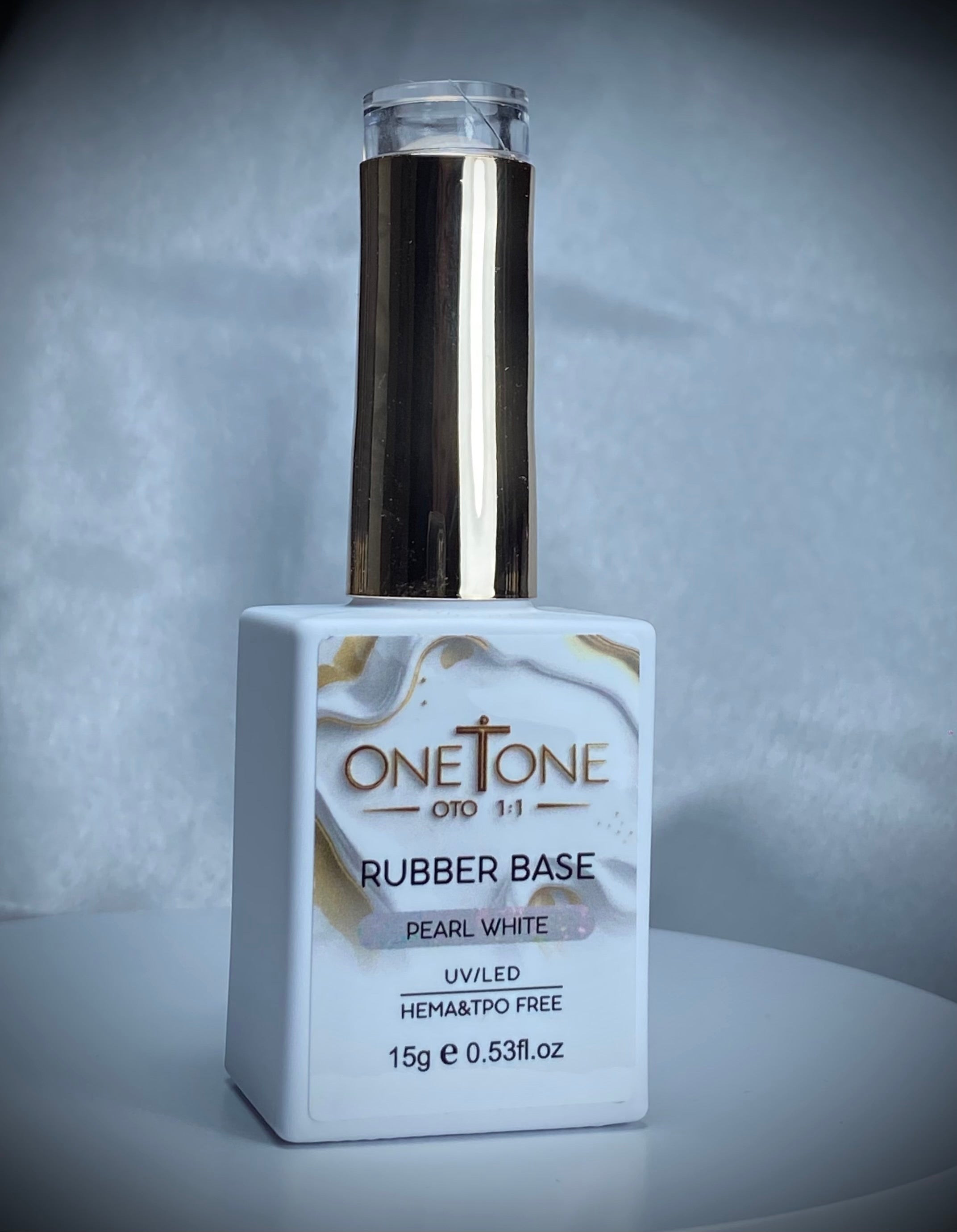 Pearl White Rubber Base – 15g