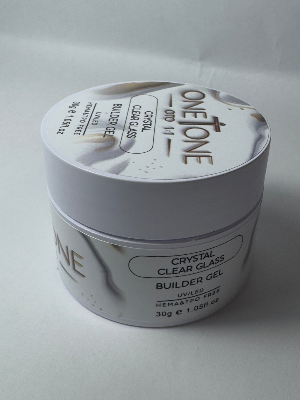 💎 CRYSTAL CLEAR GLASS – Builder Gel