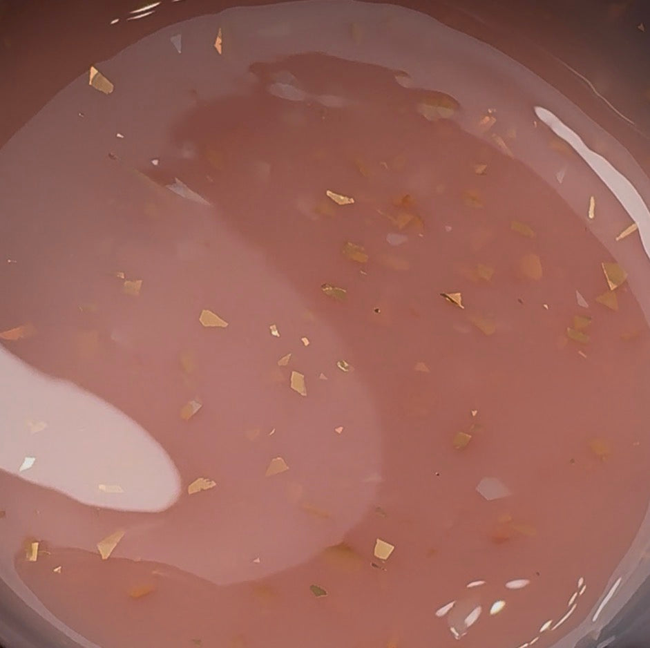 Soft Peach Marble Builder Gel