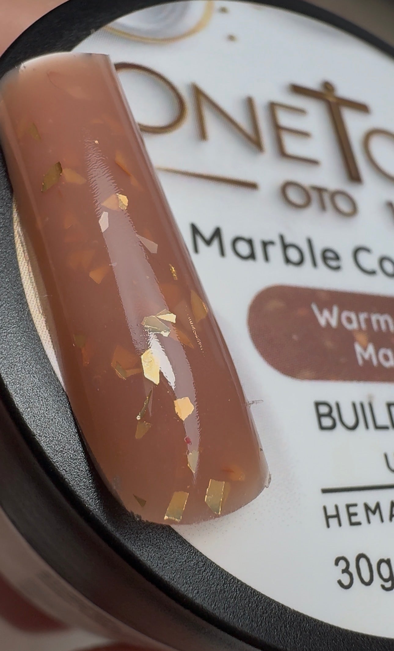 Warm Nude Marble Builder Gel