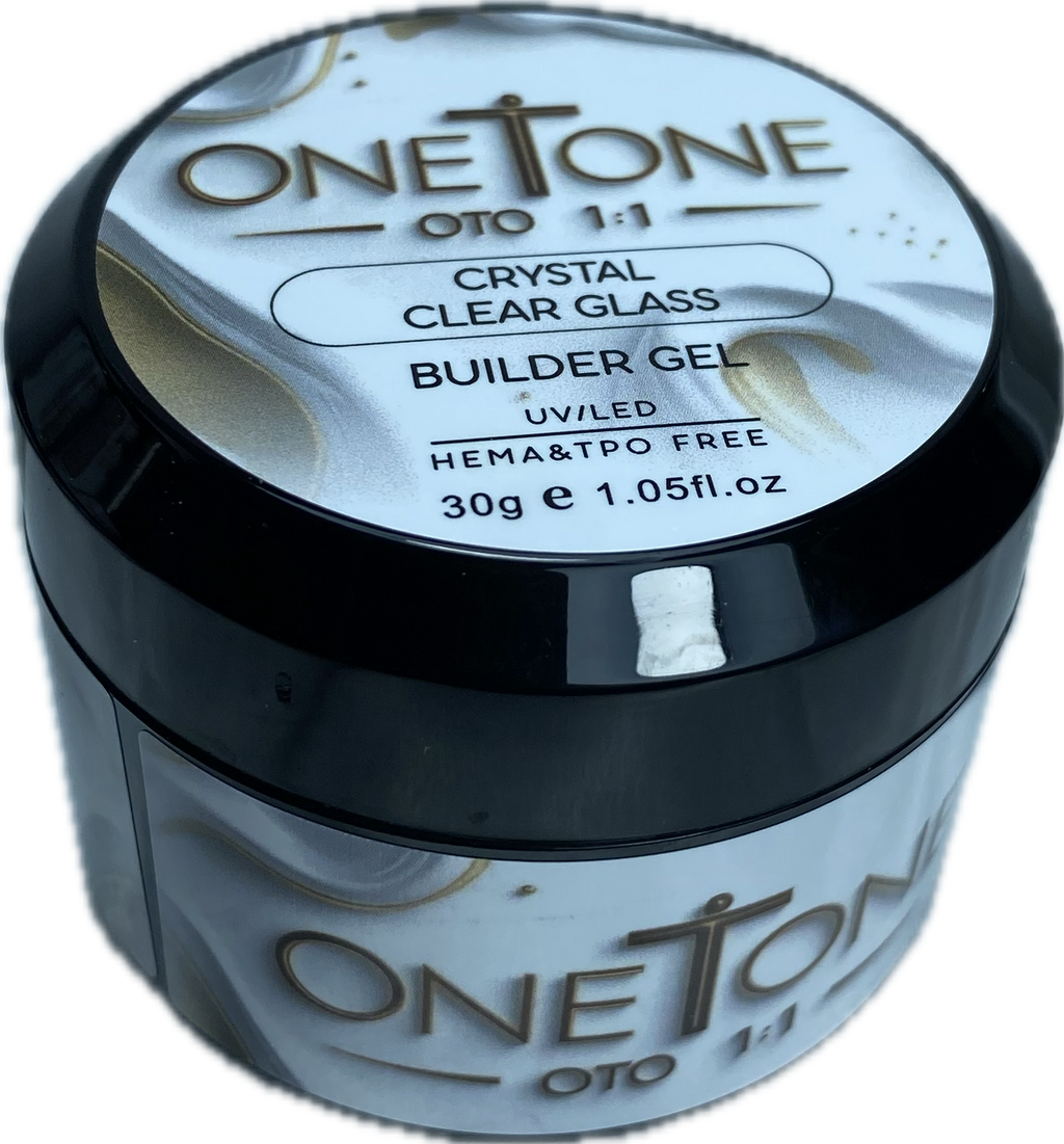 💎 CRYSTAL CLEAR GLASS – Builder Gel