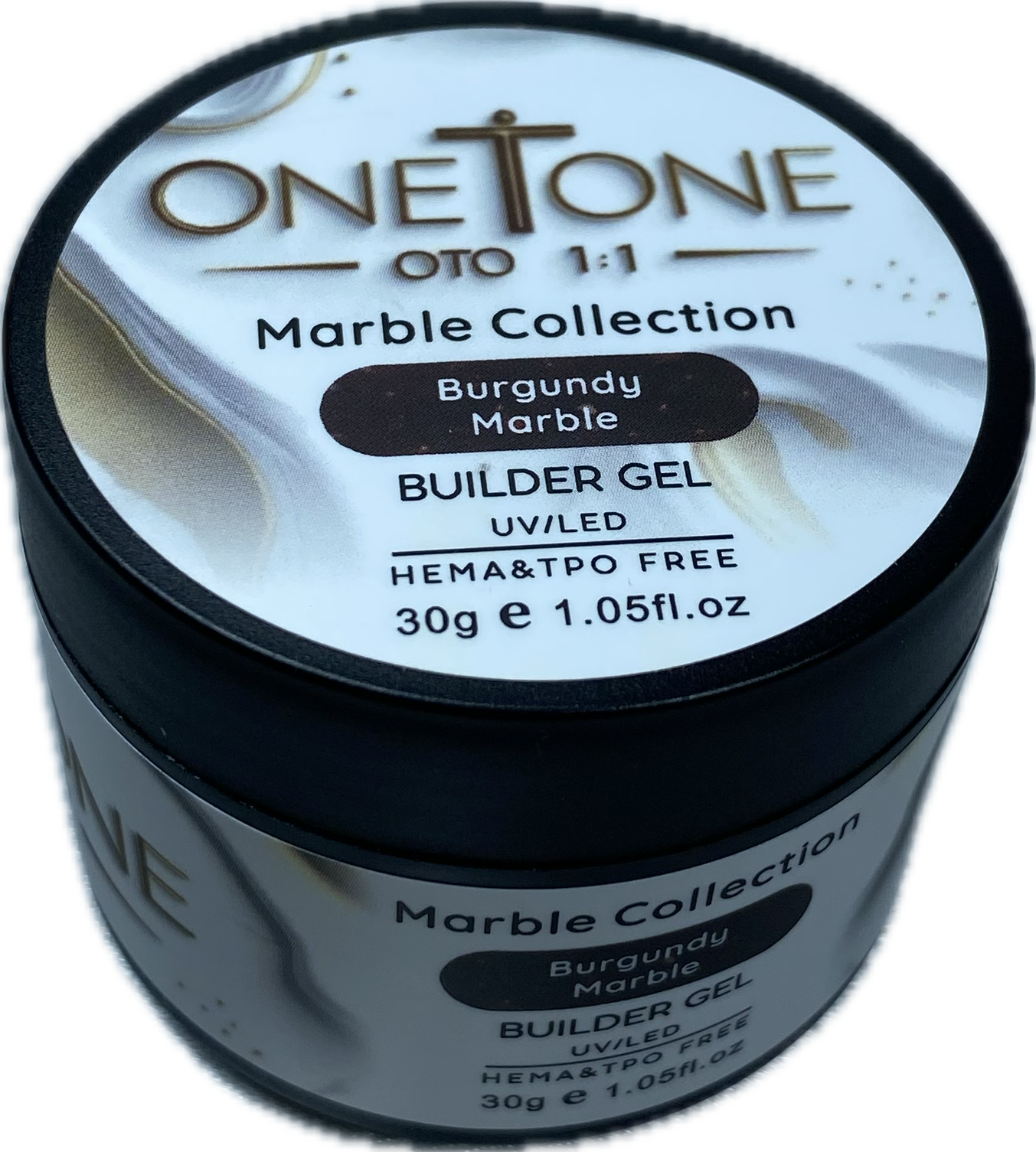 🍷 Burgundy Marble – Builder Gel