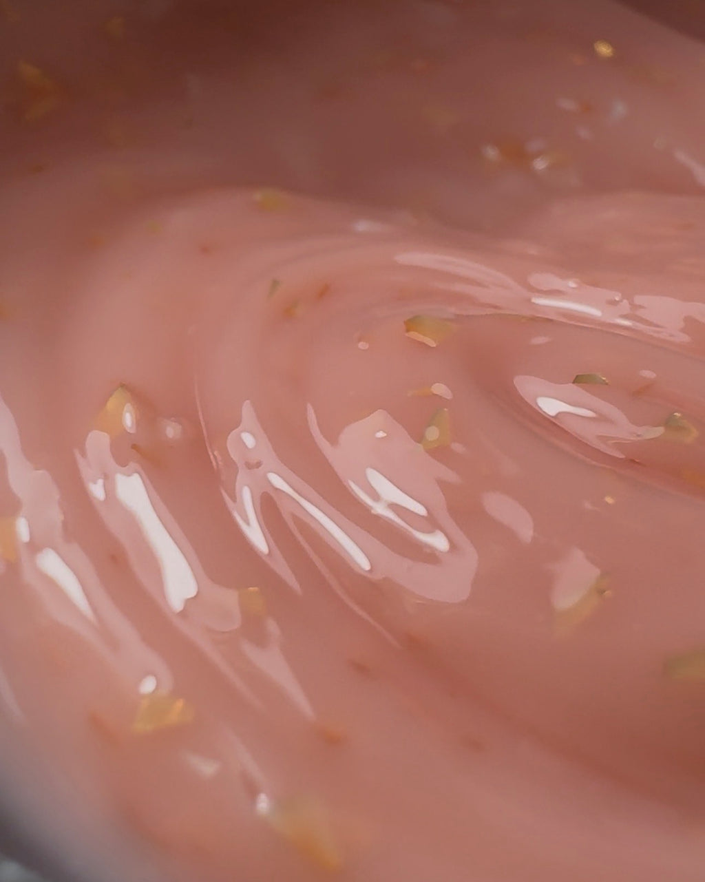 Soft Peach Marble Builder Gel