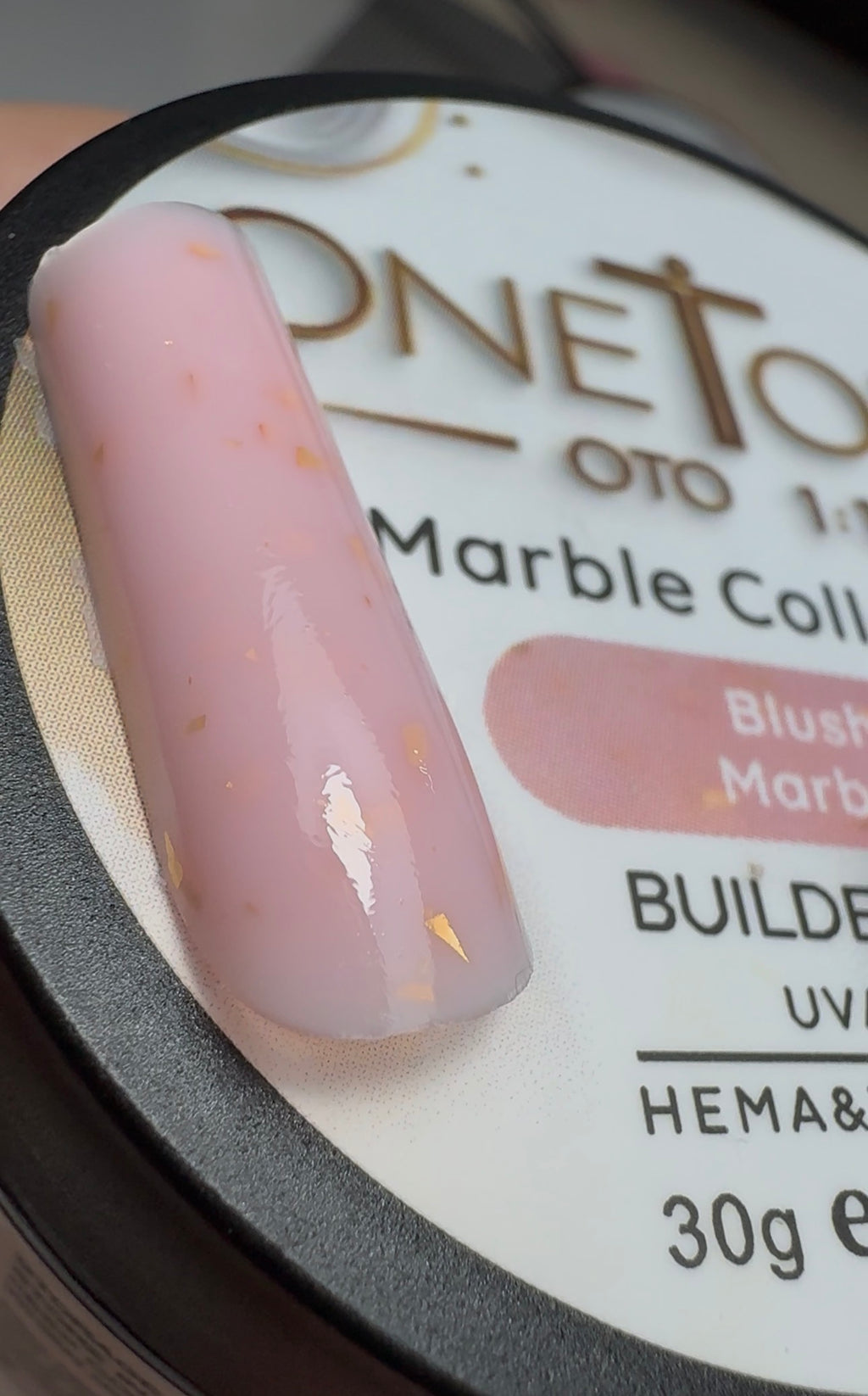 Blush Marble Builder Gel
