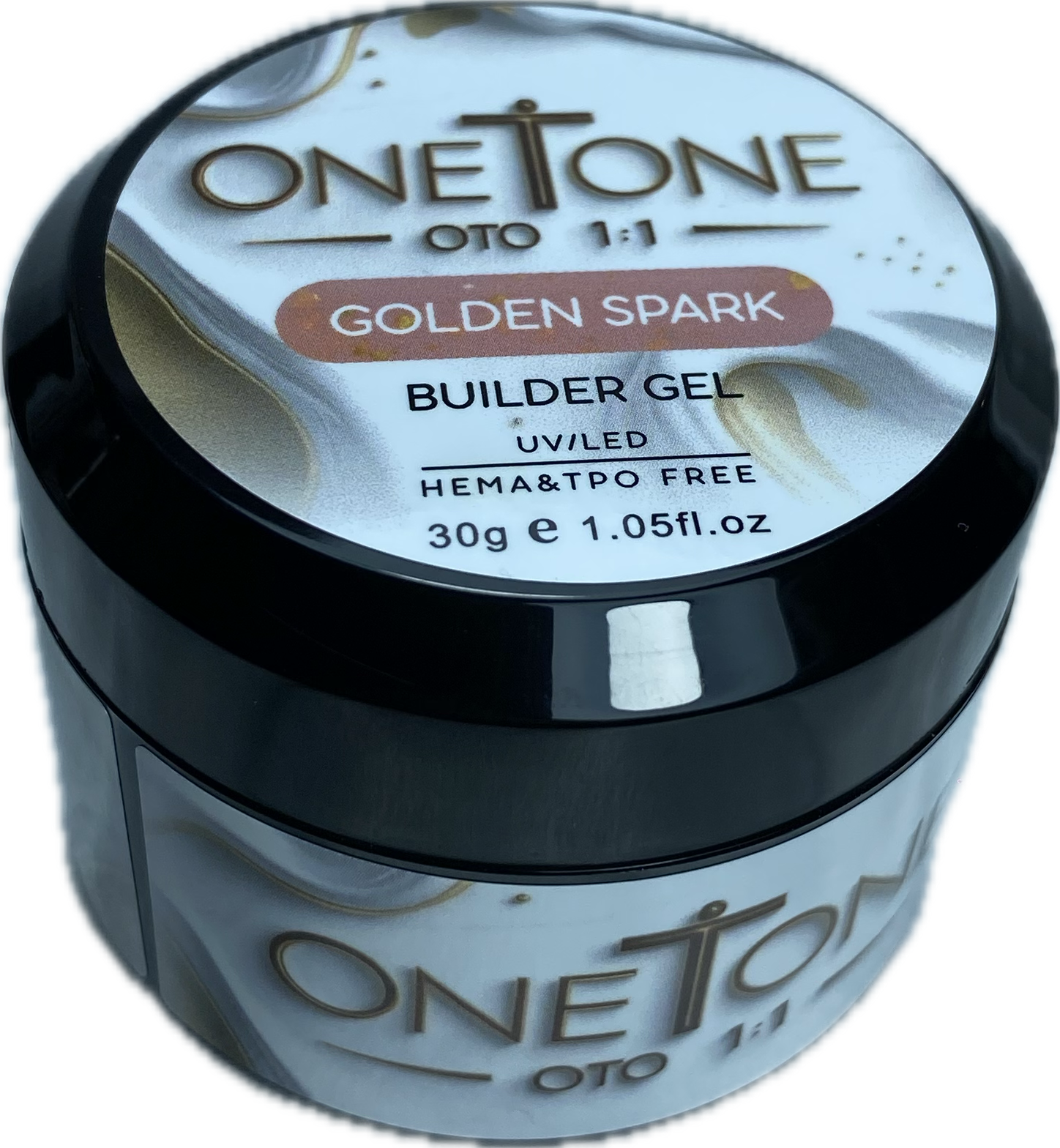 ✨ Golden Spark – Builder Gel
