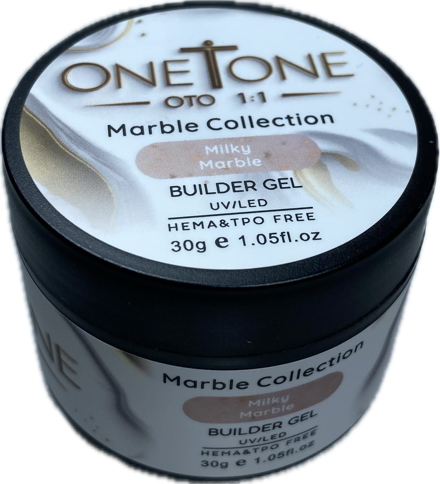 Milky Marble Builder Gel