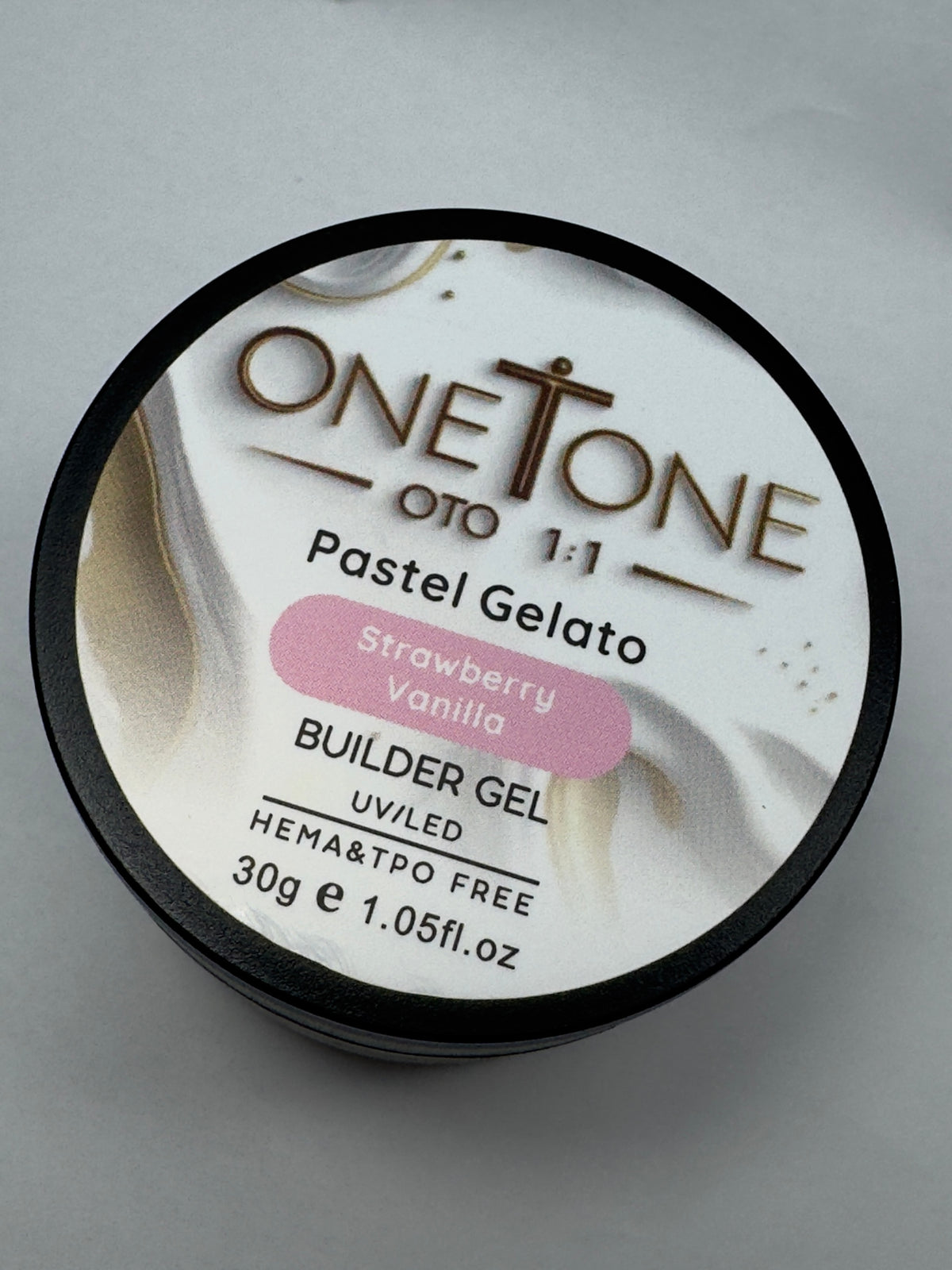 Strawberry Vanilla 🍓– Pastel Gelato Builder Gel | 30g