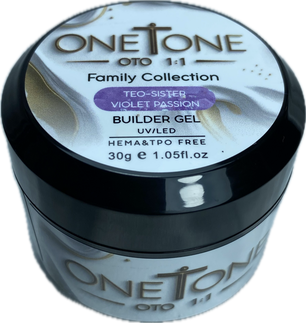 💜 TEO – Sister Violet Passion | Builder Gel