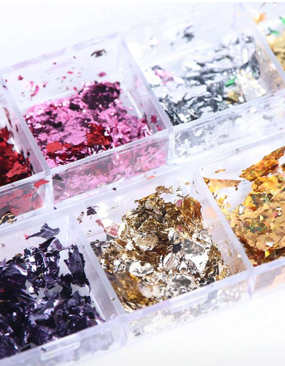 12 Colors  Nail Foil