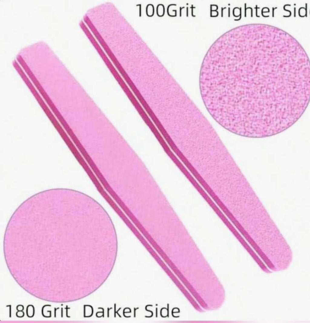 Double-Sided Nail File Sanding polishing