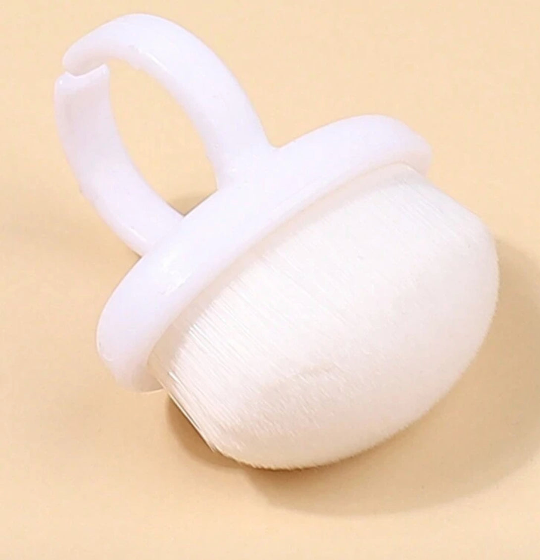 Nail Ring Nail Dust Brush